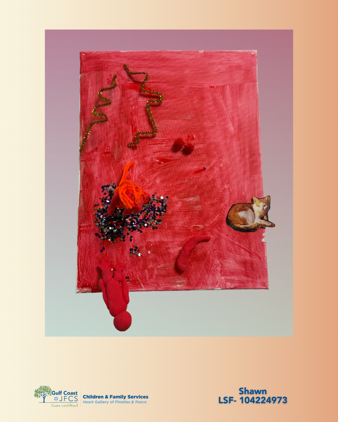 Pinellas-Pasco Heart Gallery logo, "A Program of Gulf Coast JFCS"